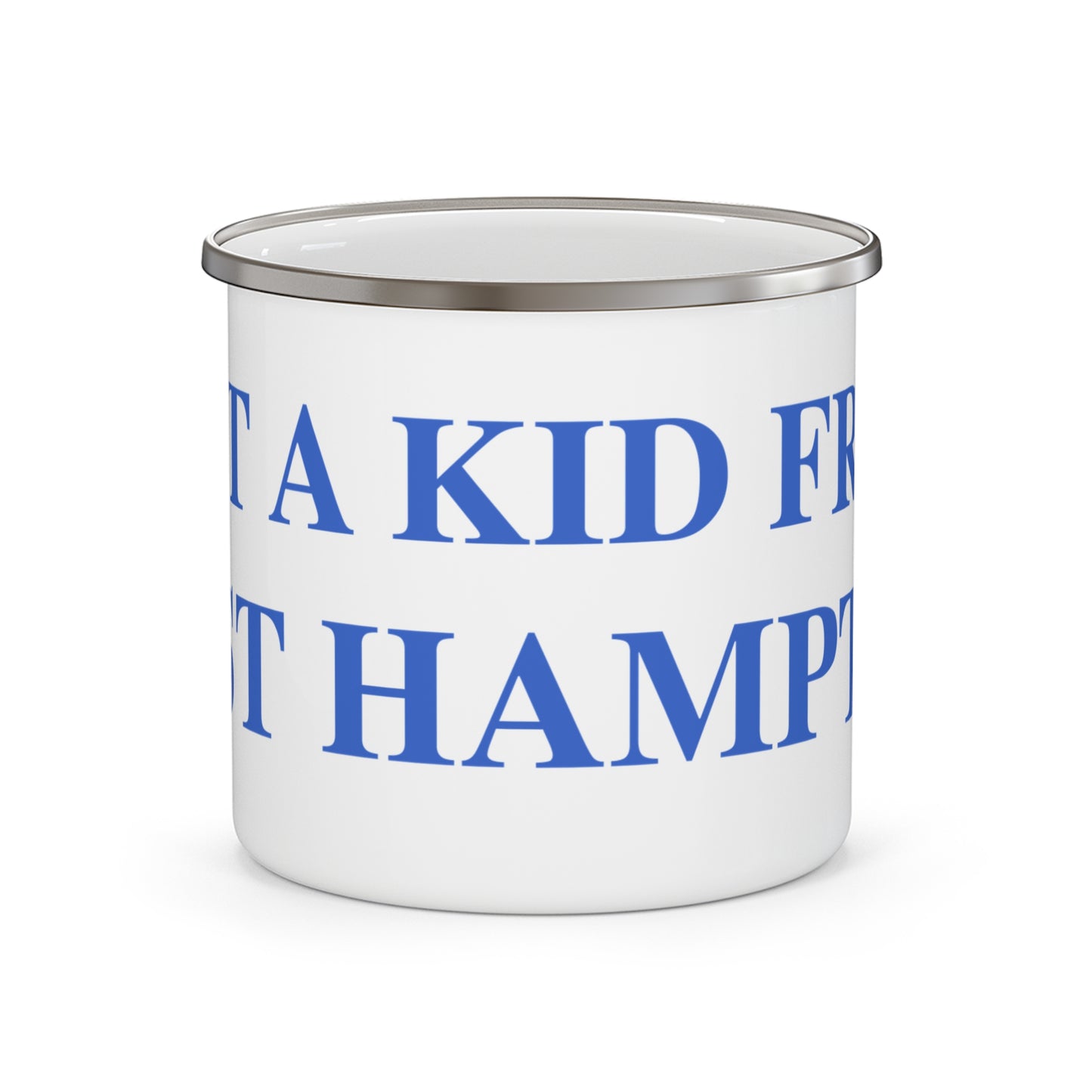 Just a kid from East Hampton Enamel Camping Mug