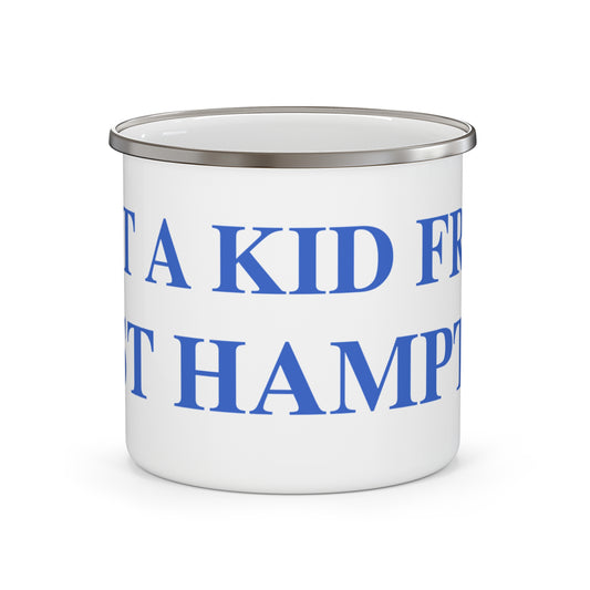 Just a kid from East Hampton Enamel Camping Mug