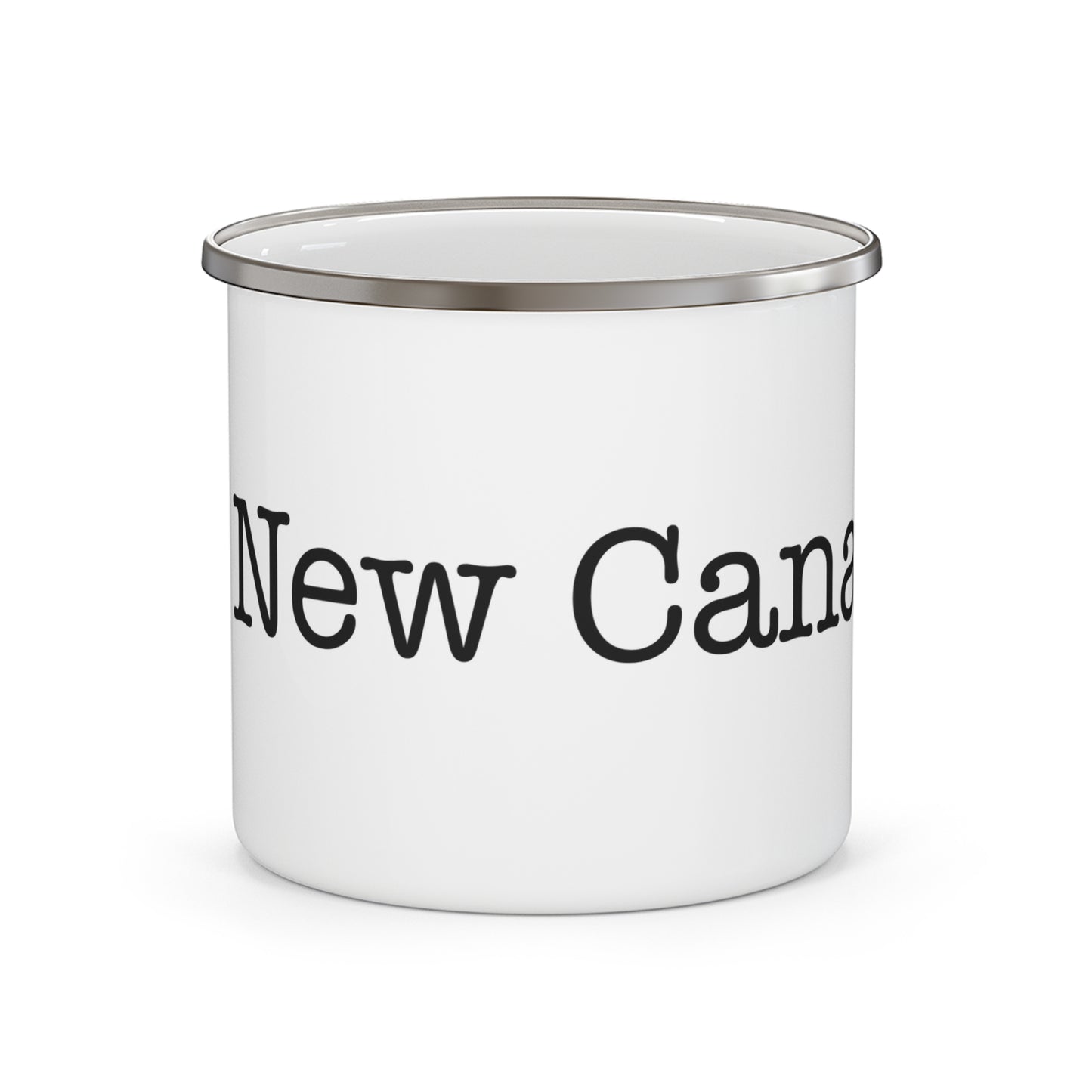 I Heart New Canaan. Enamel Camping Mug