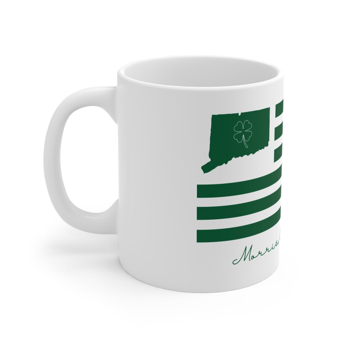 Morris Connecticut St. Patrick’s Day Flag Mug 11oz