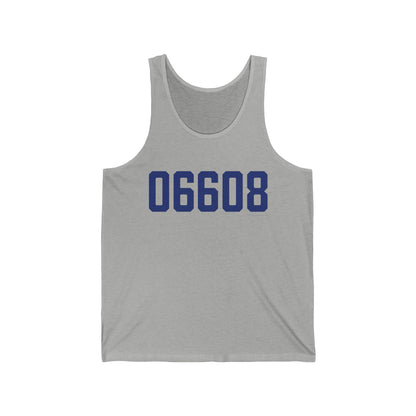 06608 Bridgeport Connecticut Zip Code Unisex Jersey Tank Top