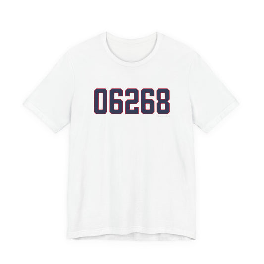 06268 Storrs Connecticut Zip Code Unisex Jersey Short Sleeve T-Shirt