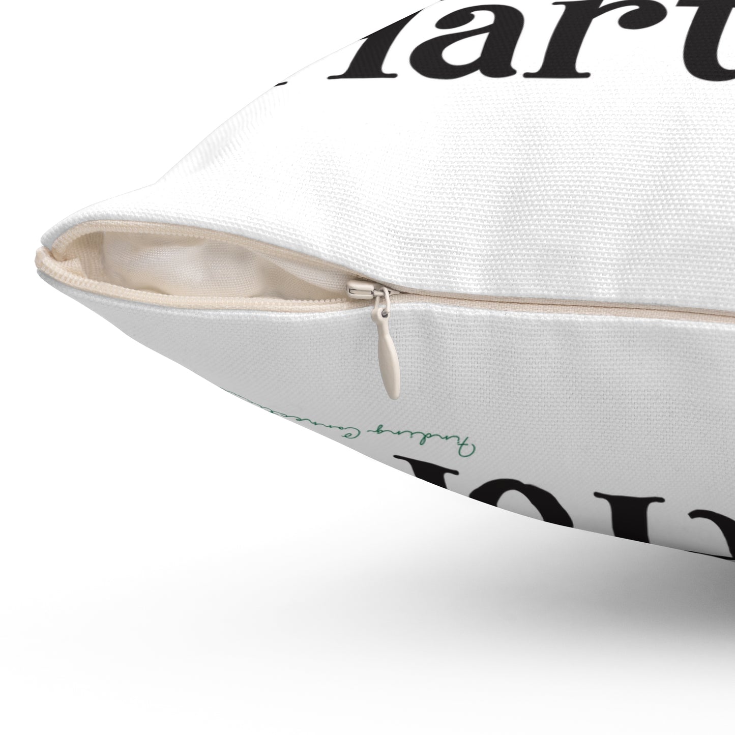 I Clover Hartford Spun Polyester Square Pillow