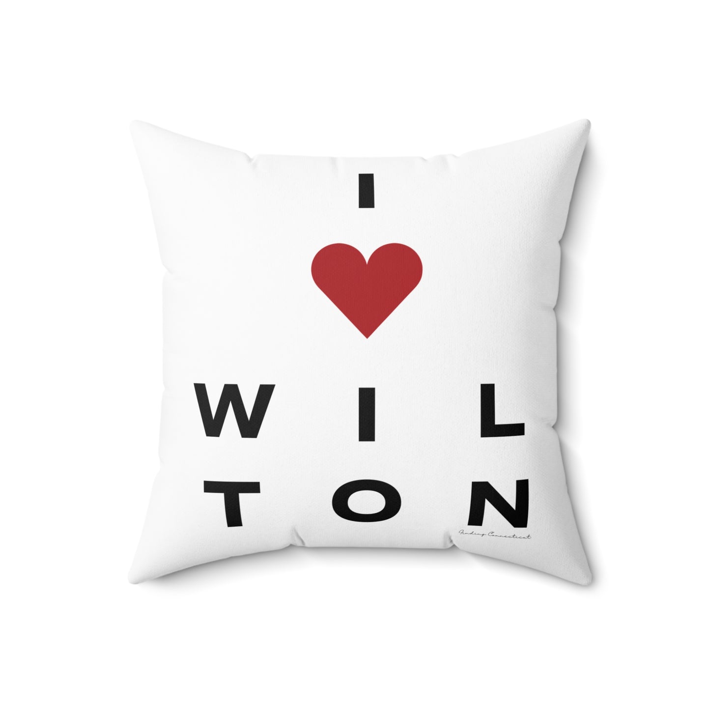 Wilton Vision Spun Polyester Square Pillow