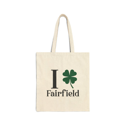 I Clover Fairfield Cotton Canvas Tote Bag