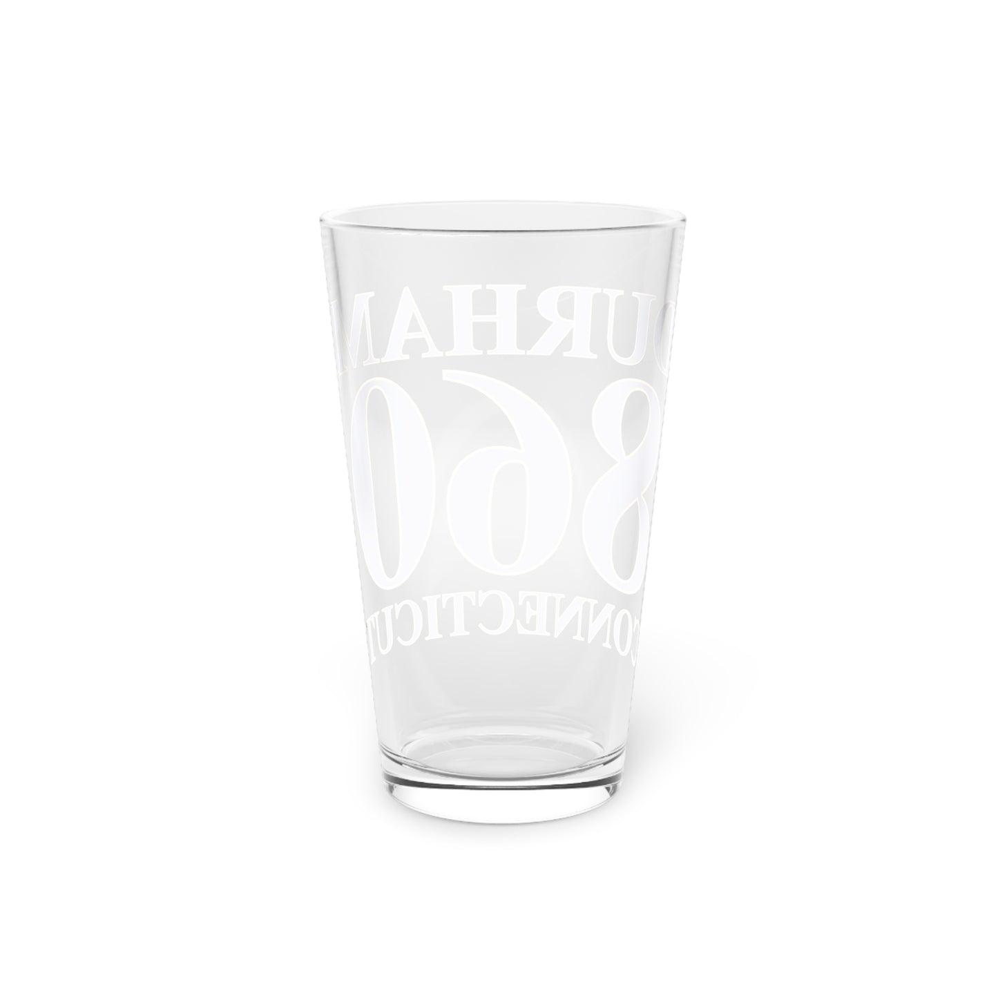 Durham 860 Connecticut Pint Glass, 16oz