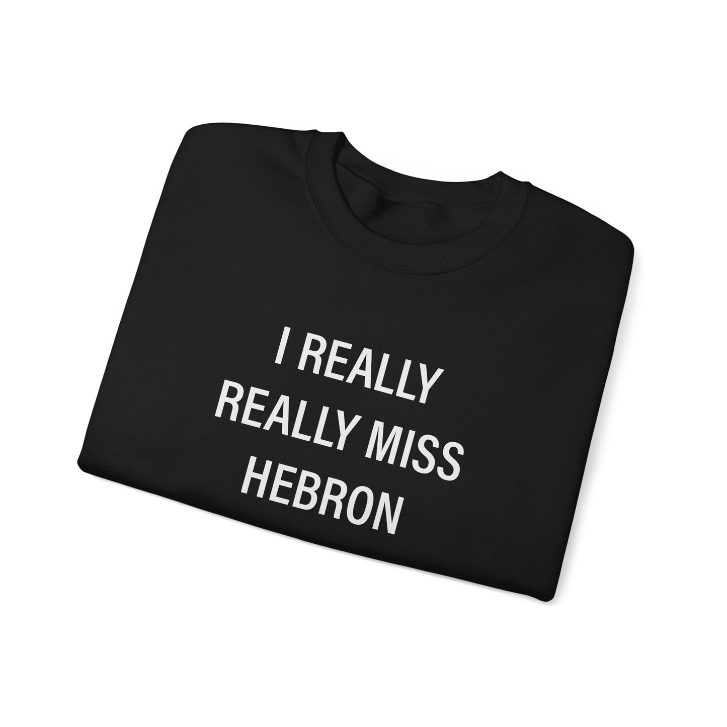 I Really Really Miss Hebron Unisex Heavy Blend™ Crewneck Sweatshirt