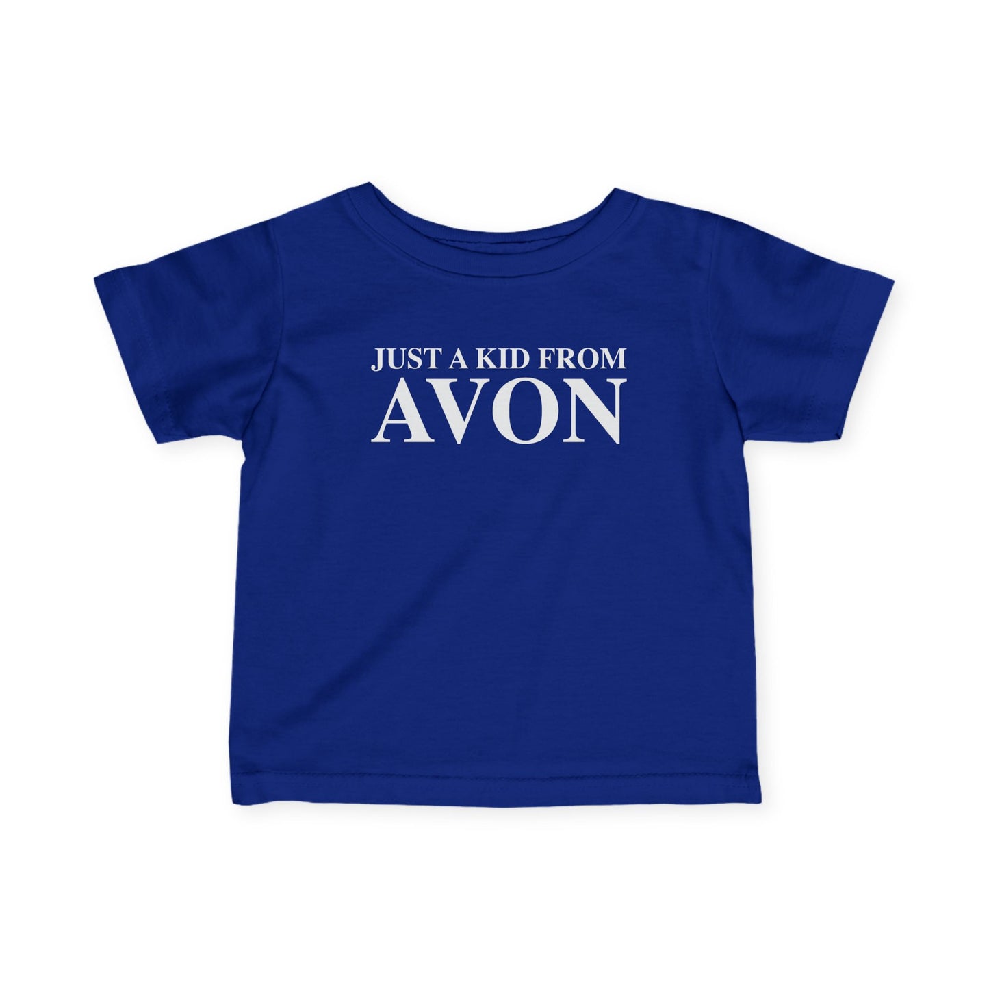 Just a kid from Avon Infant Fine Jersey T-Shirt