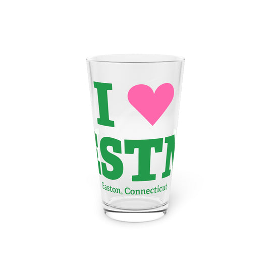 I Heart ESTN Pint Glass, 16oz