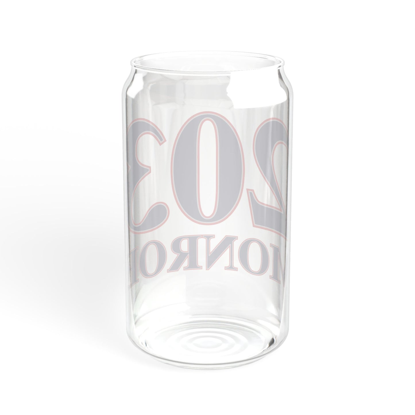 203 Monroe Red, White & Blue Sipper Glass, 16oz