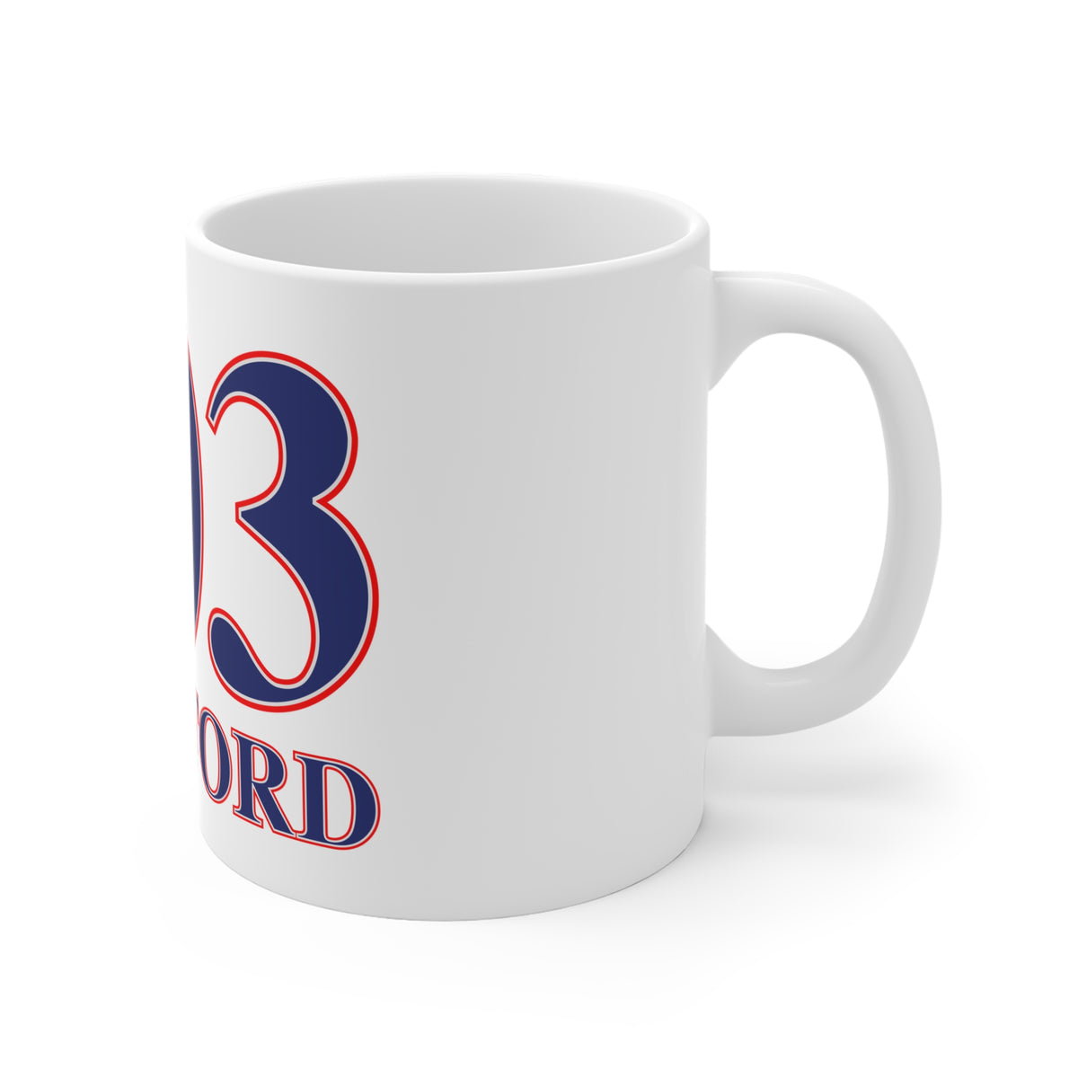 Branford Red, White & Blue Mug 11oz