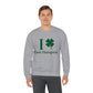 I Clover East Hampton (green) Unisex Heavy Blend™ Crewneck Sweatshirt