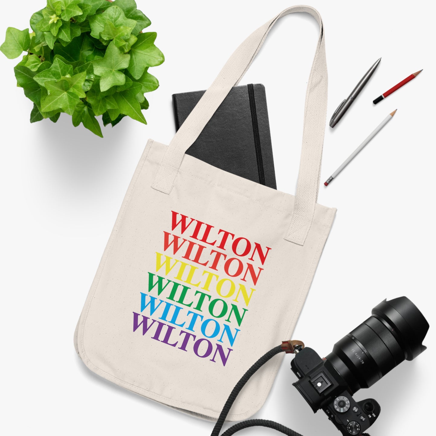 Wilton Pride Organic Canvas Tote Bag