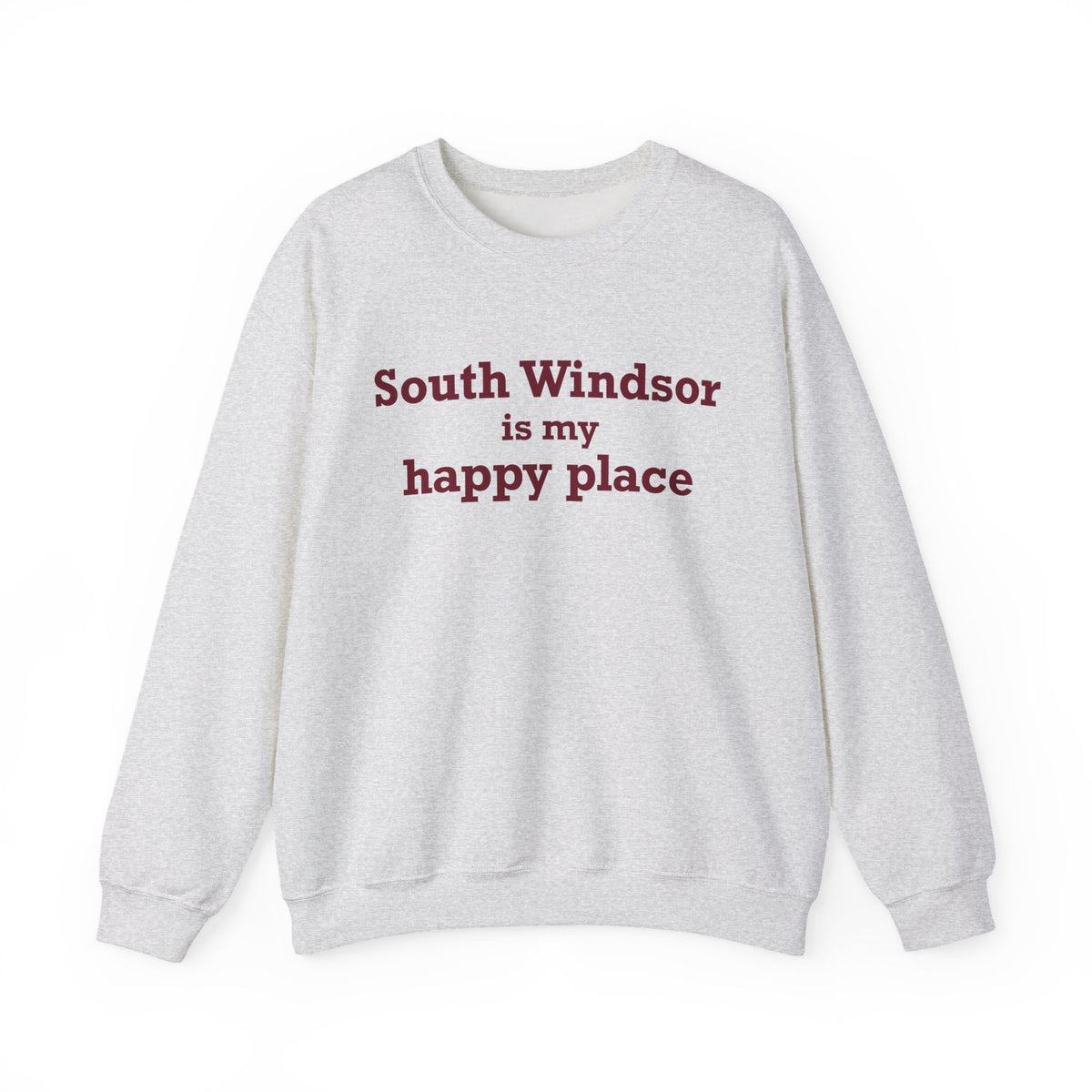 South Windsor is My Happy Place Heavy Blend™ Crewneck Sweatshirt