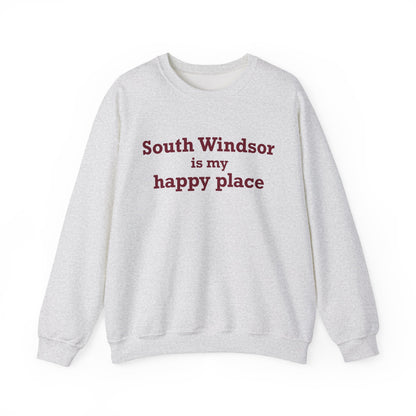 South Windsor is My Happy Place Heavy Blend™ Crewneck Sweatshirt