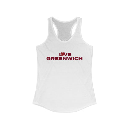 Love Greenwich Women's Ideal Racerback Tank Top