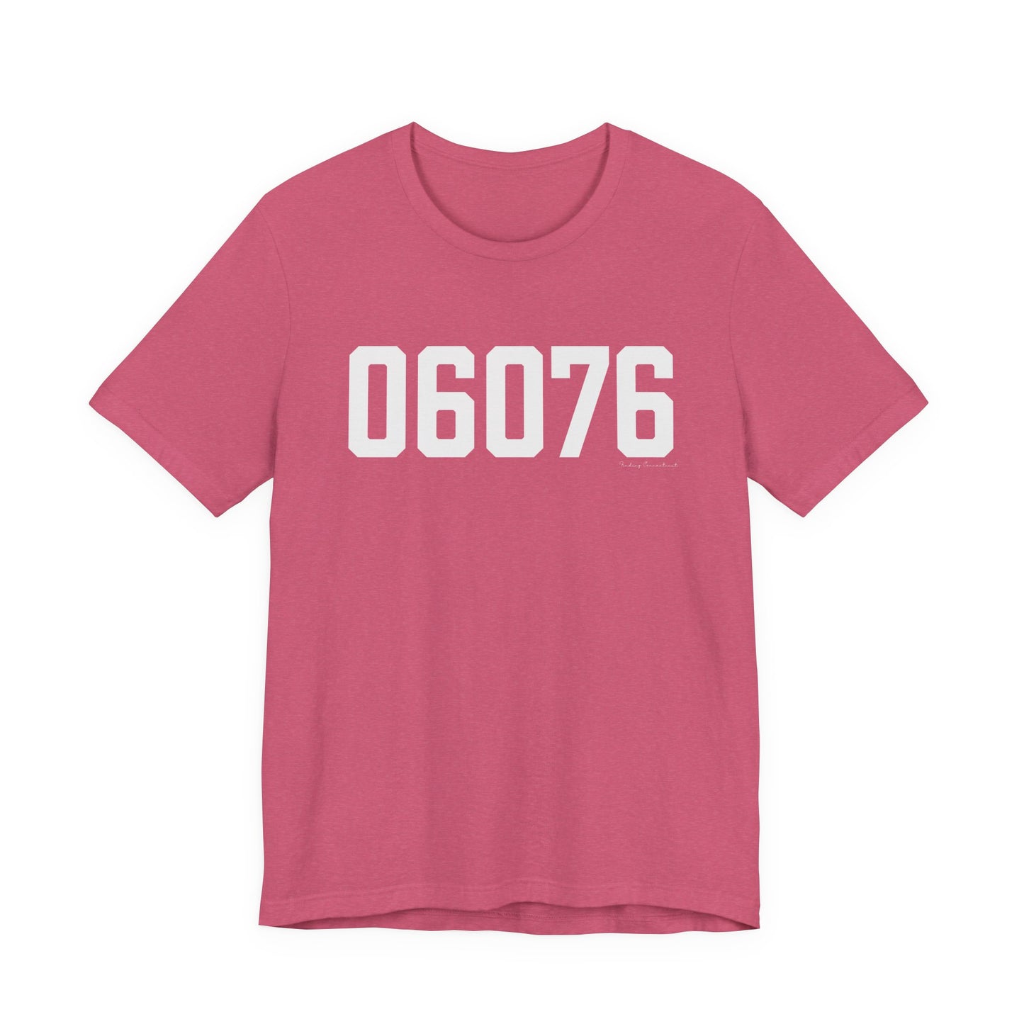 06076 Stafford CT Zip Code Unisex Jersey Short Sleeve T-Shirt