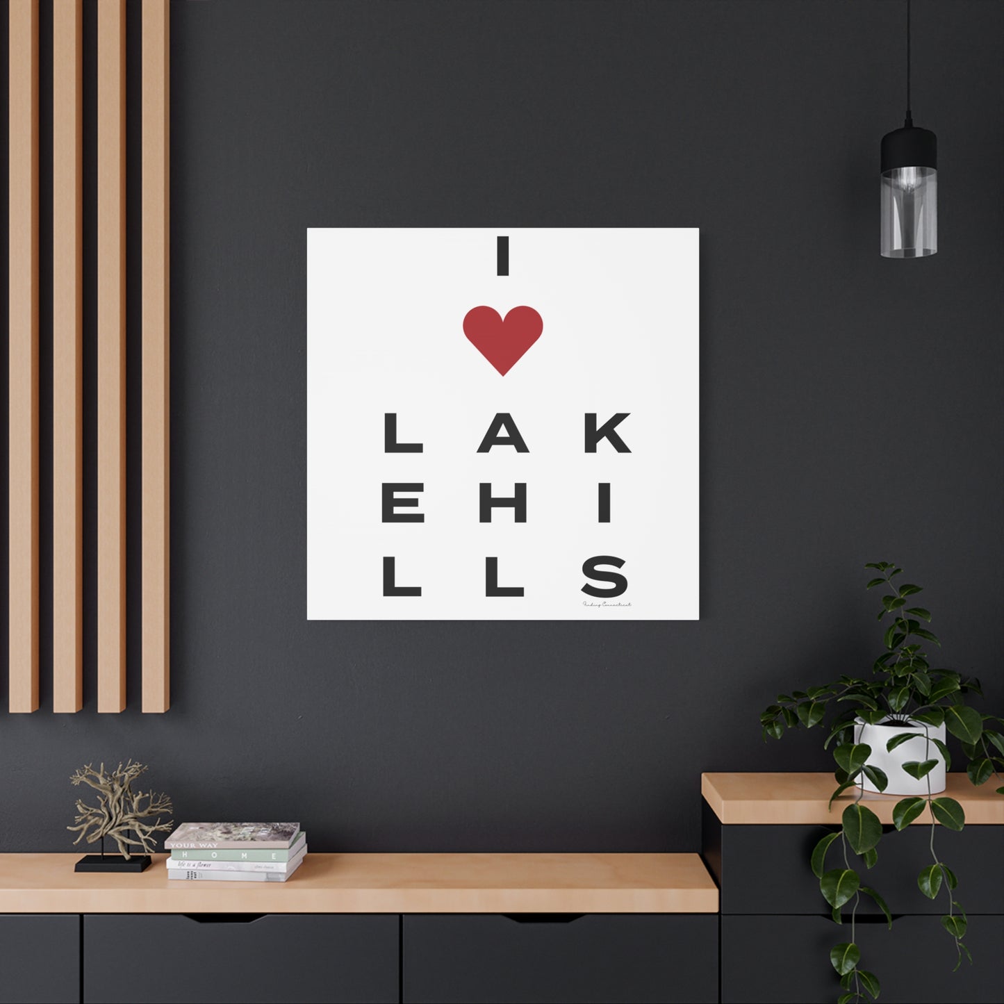 Lake Hills Vision Matte Canvas, Stretched, 1.25"