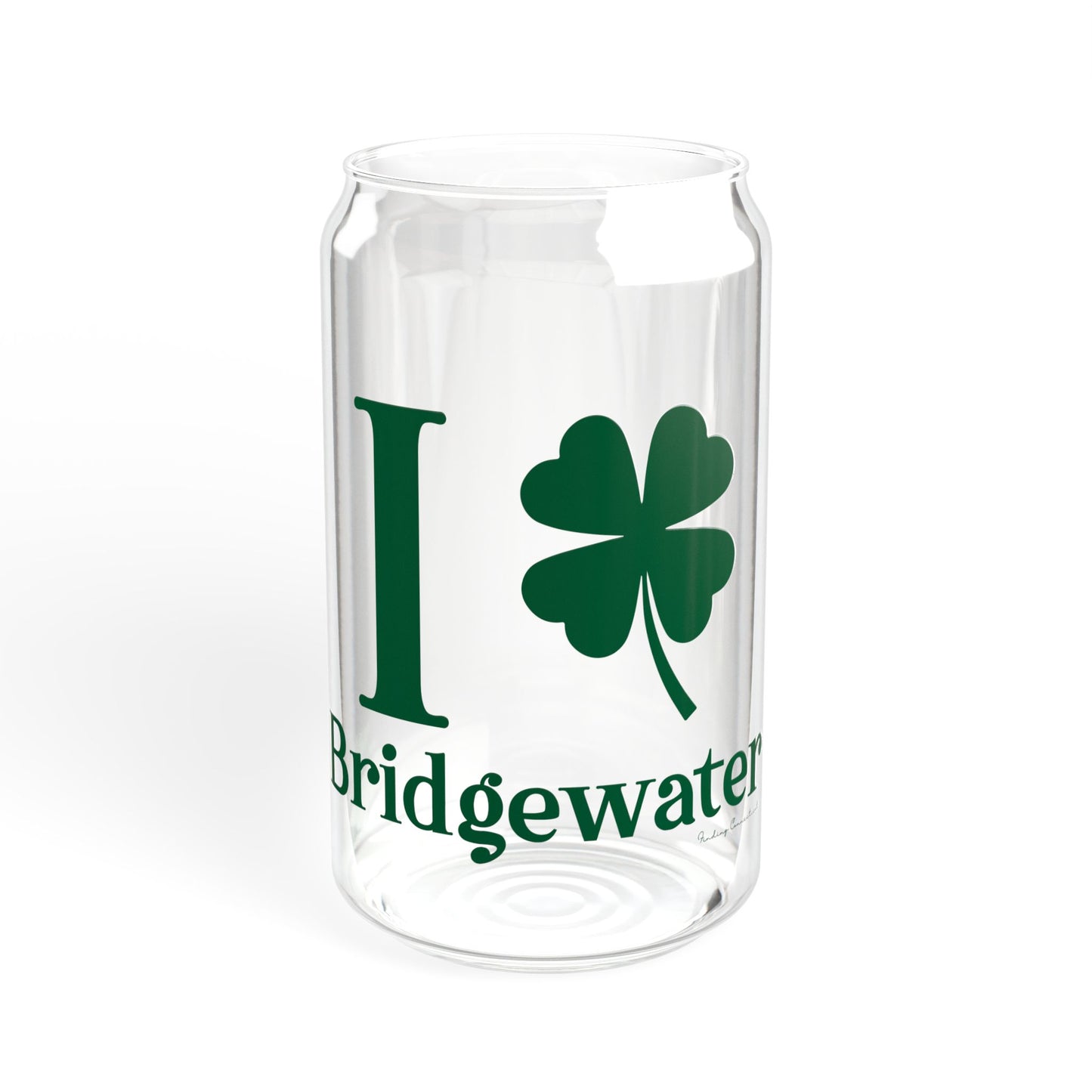 I Clover Bridgewater Sipper Glass, 16oz