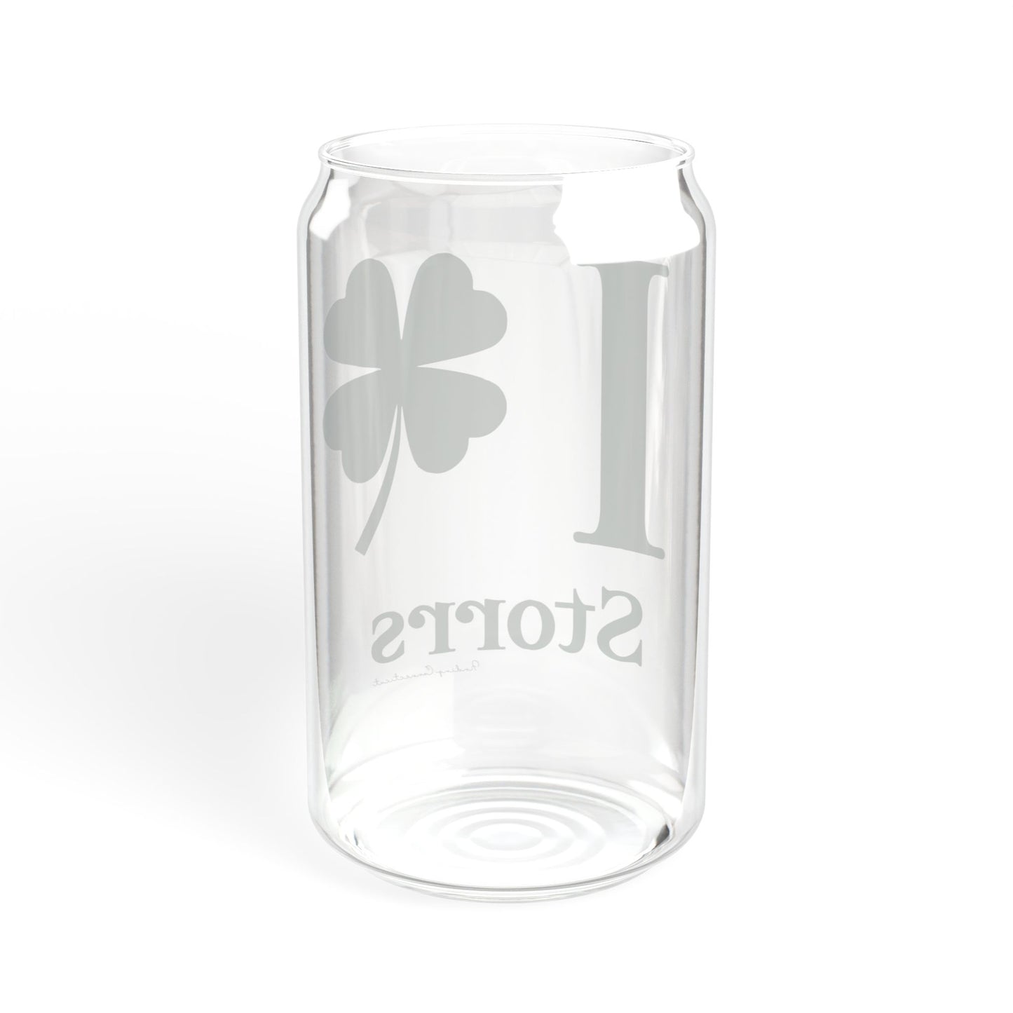 I Clover Storrs Sipper Glass, 16oz
