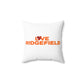 Love Ridgefield Spun Polyester Square Pillow