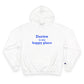 Darien Is My Happy Place Champion Hoodie