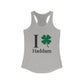 I Clover Haddam Women's Ideal Racerback Tank