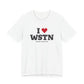 I Heart WSTN Unisex Jersey Short Sleeve T-Shirt