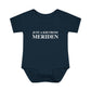 Just a kid from Meriden Infant Baby Rib Bodysuit