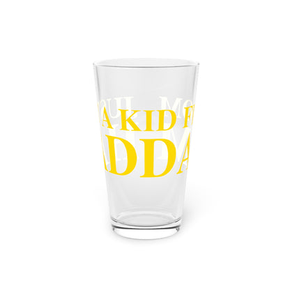 Just a kid from Haddam Pint Glass, 16oz