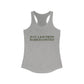 Just a kid from Barkhamsted Women's Ideal Racerback Tank Top