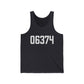 06374 Plainfield CT Zip Code Unisex Jersey Tank Top