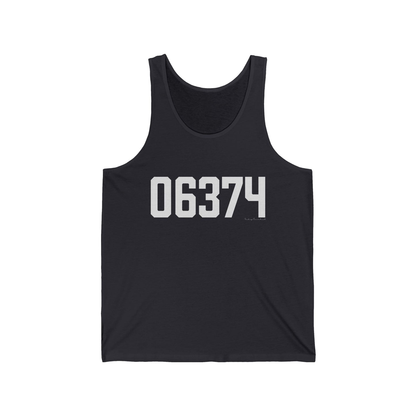 06374 Plainfield CT Zip Code Unisex Jersey Tank Top