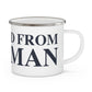 Just a kid from Sherman Enamel Camping Mug