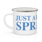 Just a kid from Sprague Enamel Camping Mug
