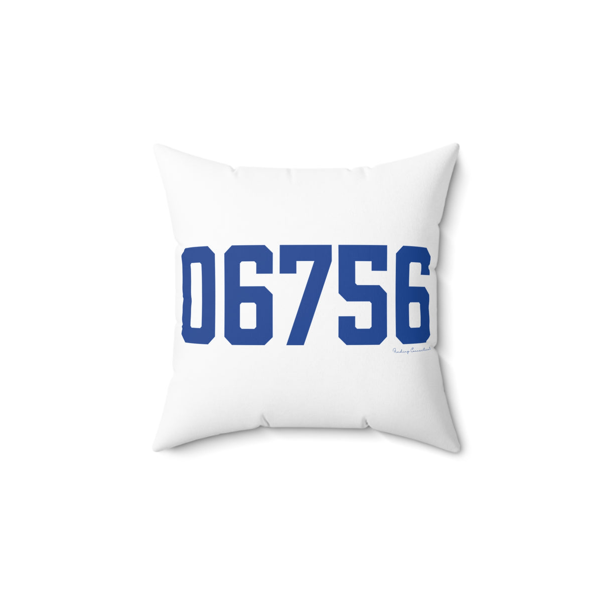 06756 Goshen Connecticut Zip Code Polyester Square Pillow