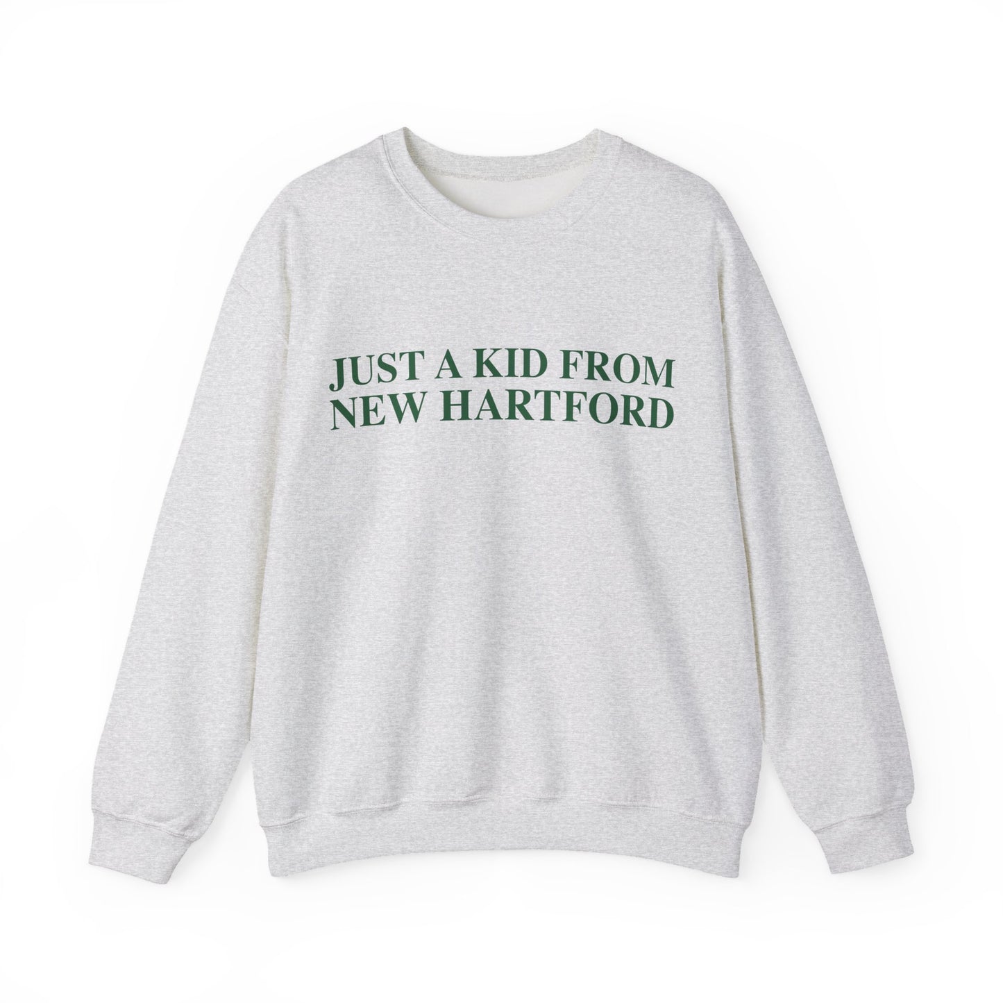Just a kid from New Hartford Unisex Heavy Blend™ Crewneck Sweatshirt