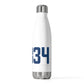 06334 Bozrah Connecticut Zip Code 20oz Insulated Bottle
