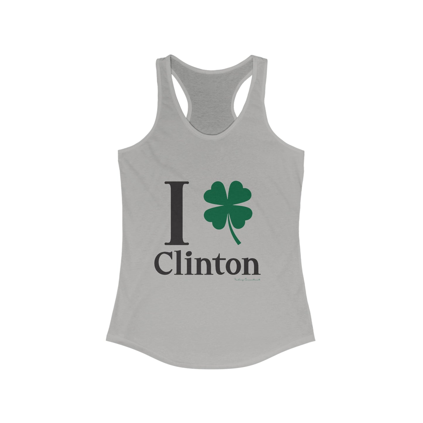 I Clover Clinton Women's Ideal Racerback Tank