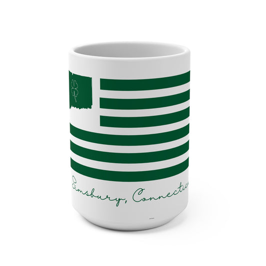 Simsbury Connecticut St. Patrick’s Day Flag Mug 15oz