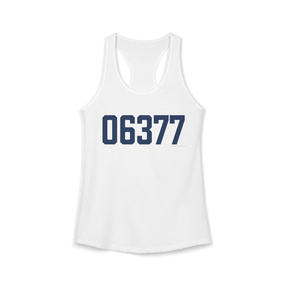 06377 Sterling Connecticut Zip Code Women's Ideal Racerback Tank Top
