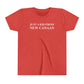 Just a kid from New Canaan Youth Short Sleeve Tee