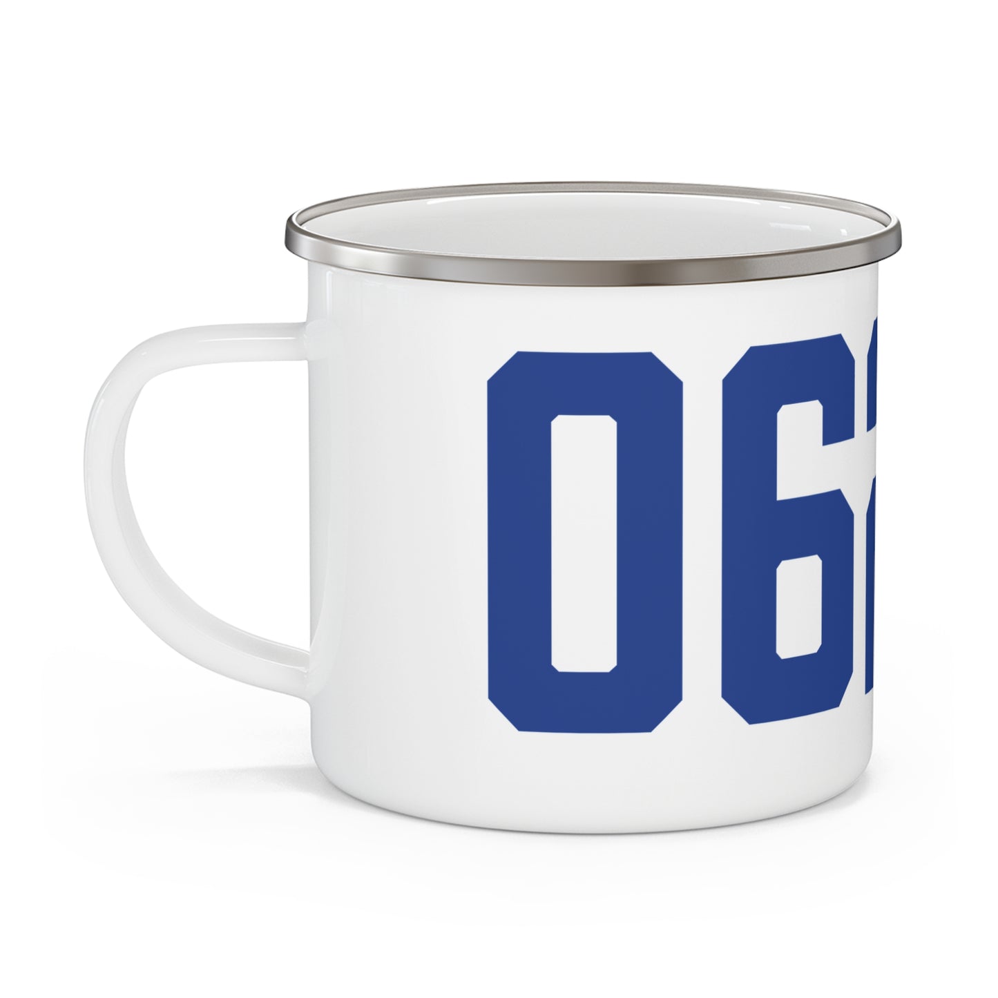 06280 Windham Connecticut Zip Code Enamel Camping Mug