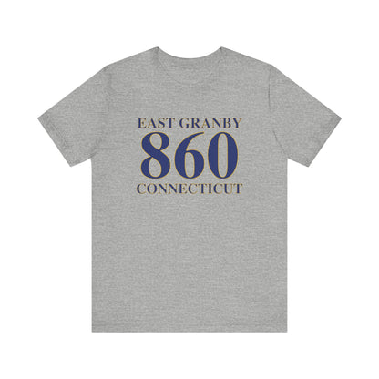 East Granby 860 Connecticut Unisex Jersey Short Sleeve T-Shirt