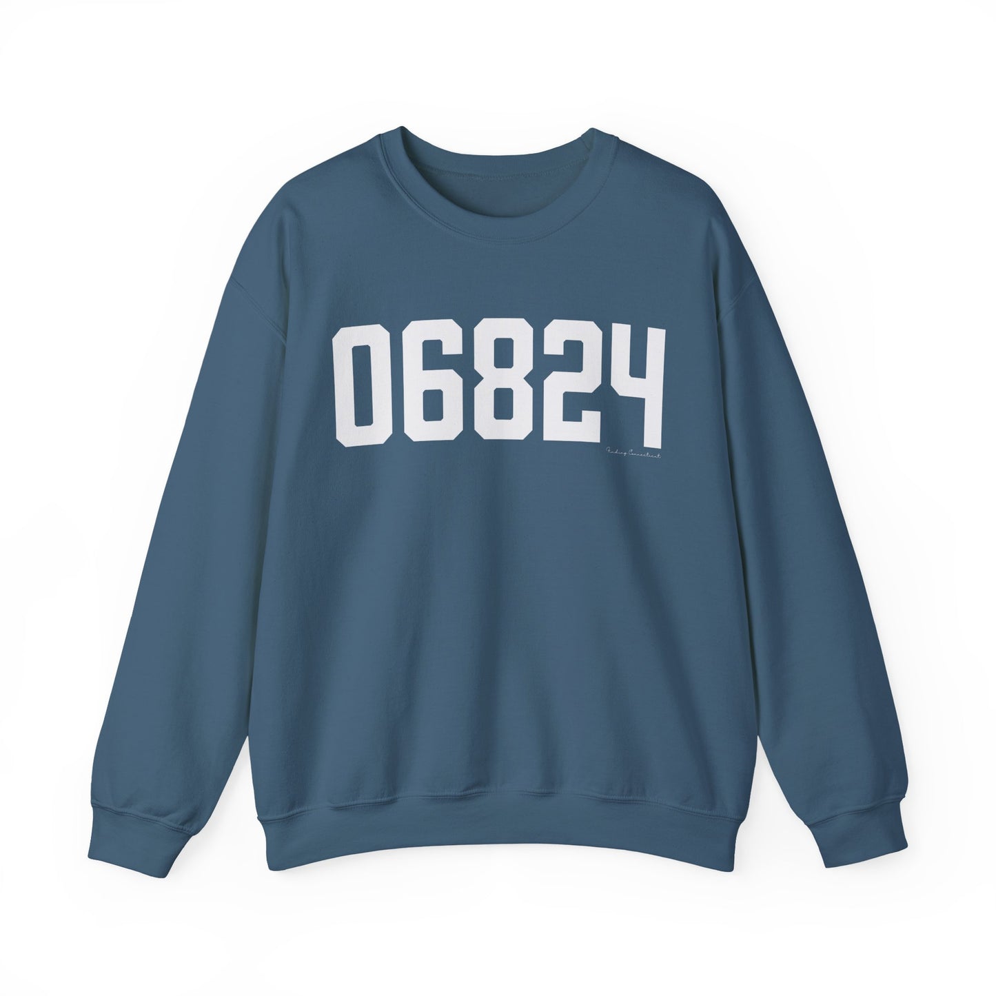 06824 Fairfield CT Zip Code Unisex Heavy Blend™ Crewneck Sweatshirt