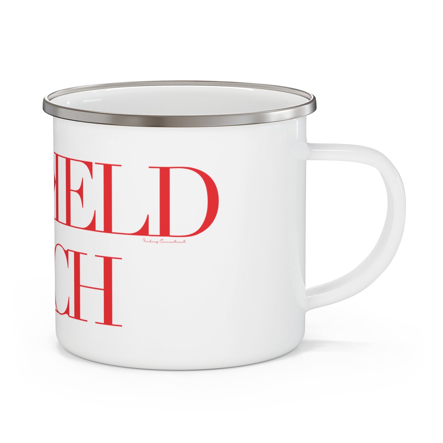 41 Tilt Fairfield Beach Enamel Camping Mug