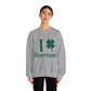 I Clover Sherman (green) Unisex Heavy Blend™ Crewneck Sweatshirt