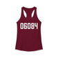 06084 Tolland CT Zip Code Women's Ideal Racerback Tank Top