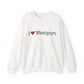 I Heart Westport. Unisex Heavy Blend™ Crewneck Sweatshirt