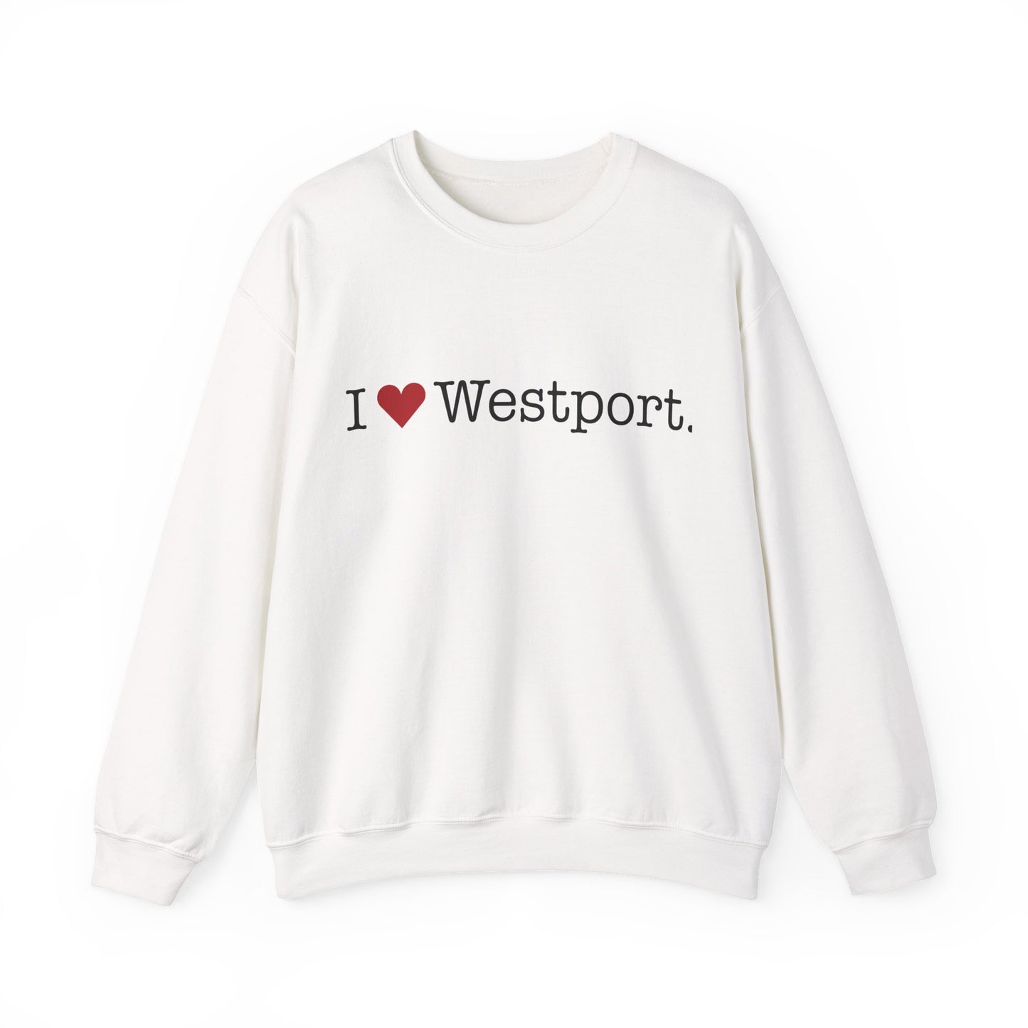 I Heart Westport. Unisex Heavy Blend™ Crewneck Sweatshirt